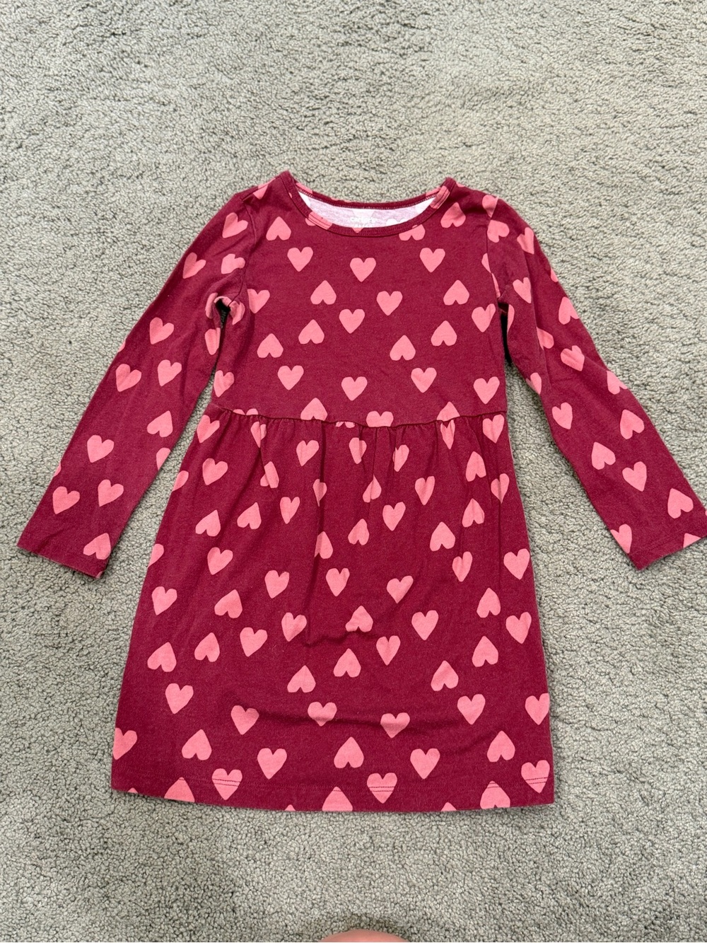 Hearts Long Sleeve Dress